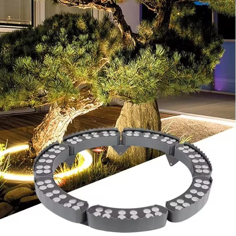 Moonlight Tuinverlichting LED Downlight IP65 Ø 42-57 cm Warm Wit voor Terras Pad en Boom | Sansoti