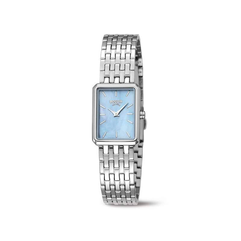 Boccia 3383-01 Damen Armbanduhr • Reintitan • Perlmuttzifferblatt