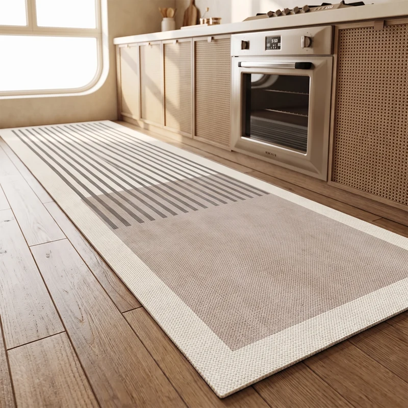 Keukenloper 50x160 cm Antislip PU-Schuim Waterafstotend Vloerbescherming Aanrecht Modern | Sansoti