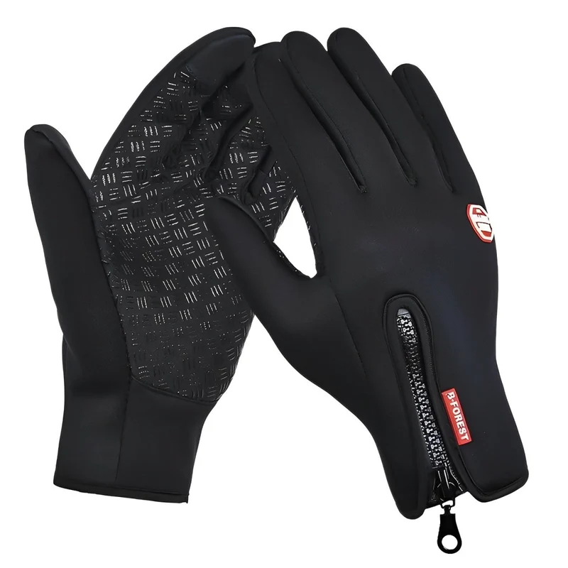 Verwarmde Handschoenen met 3 Warmtestanden Touchscreen Functie Waterdicht Winter Fietshandschoenen Unisex | Sansoti