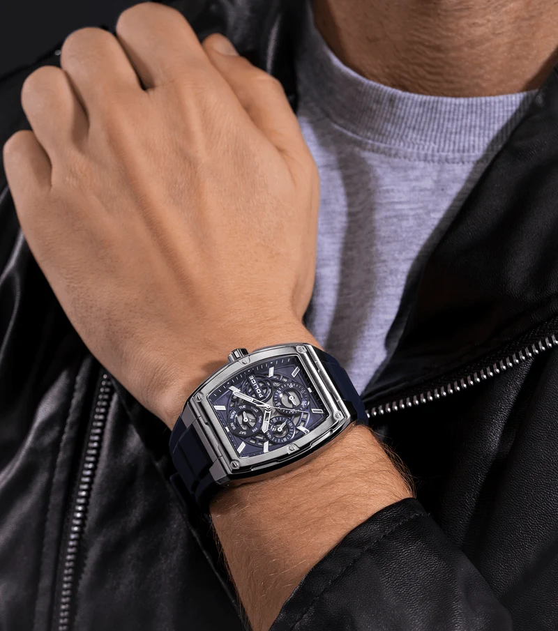 Police Creed PEWJQ0004502 Herren • Multifunktionsuhr • 5 ATM Wasserdicht