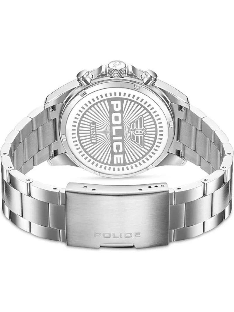 Police Defender PEWJK2227814M Herrenuhr Schwarz • Quarz-Chronograph • Mineralglas