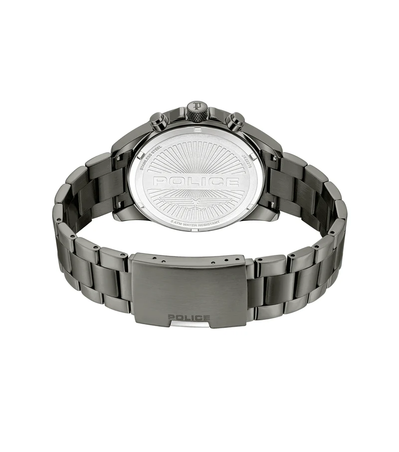 Police Malawi PEWJK2227808 Herrenuhr Anthrazit • Multifunction • Ionenplattiertes Gehäuse