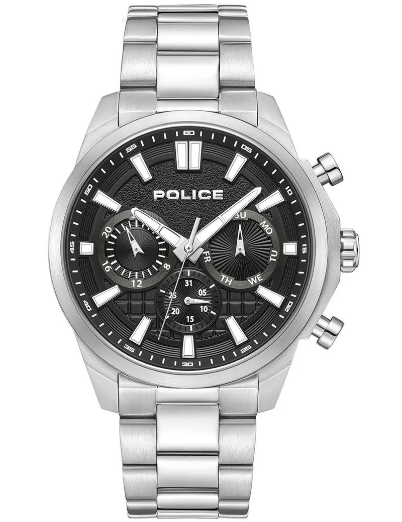 Police Rangy PEWJK0021001 Herren • Mineralglas • Tag-Datum-Anzeige