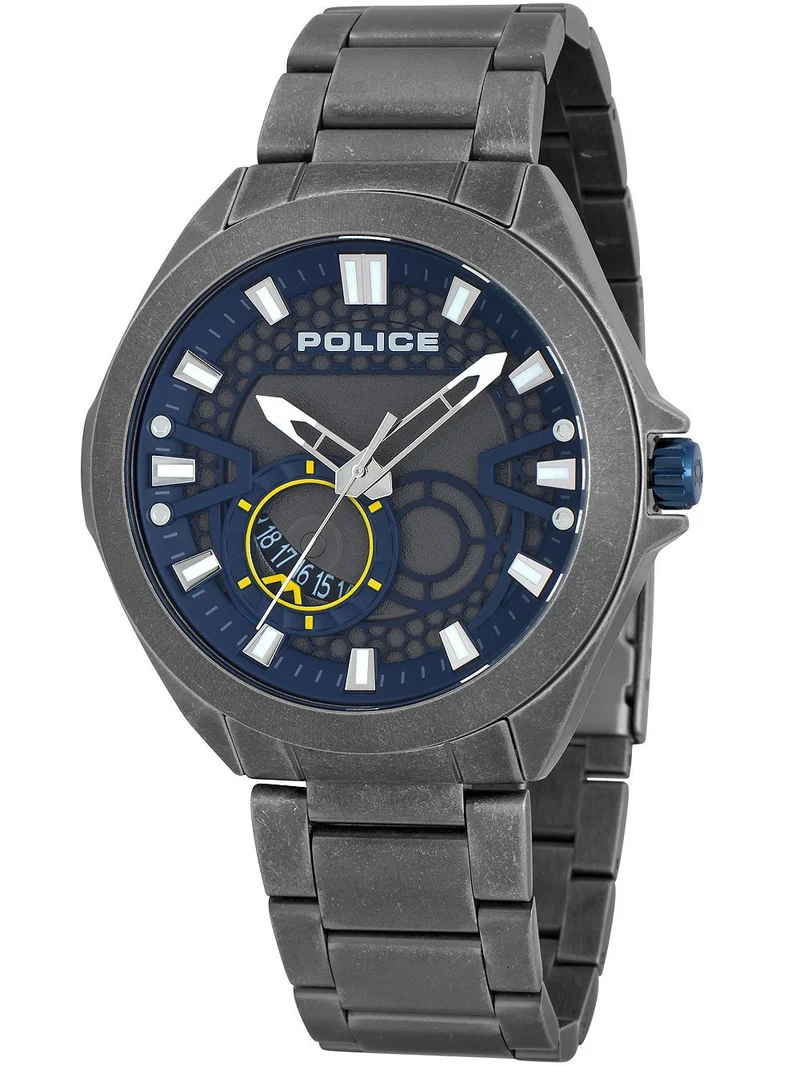 Police Ranger II PEWJH2110303 Herrenuhr Grau • Mineralglas • Quarzwerk