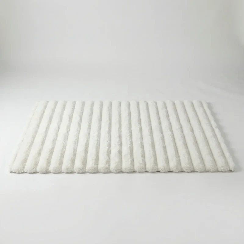 Hoogpolig Vloerkleed met Wolkenpatroon Geïntegreerd Schuim Antislip Onderlaag voor Woonkamer Slaapkamer Modern | Sansoti
