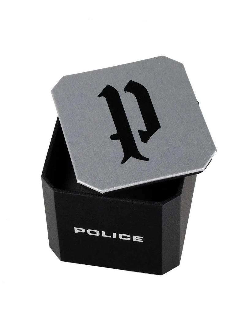 Police Mensor PEWJF0021501 Herrenuhr Silber • Quarz-Multifunktion • Mineralglas