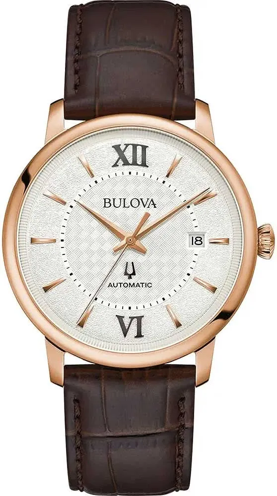 Bulova Hudson 97B225 Herrenuhr • Automatikwerk • Saphirglas