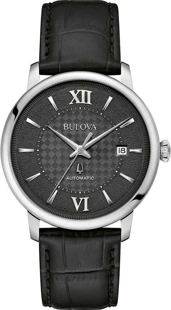 Bulova Classic Hudson 96B441 Herrenuhr • Automatikwerk • Saphirglas