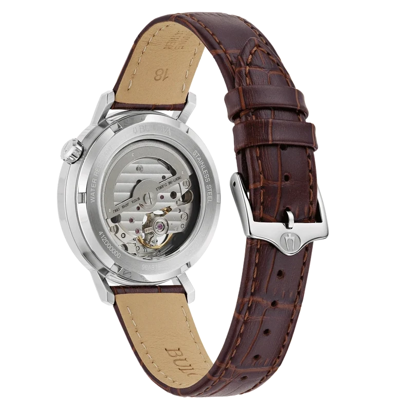 Bulova Classic Aerojet 96A318 Herrenuhr • Automatikwerk • Offene Unruh