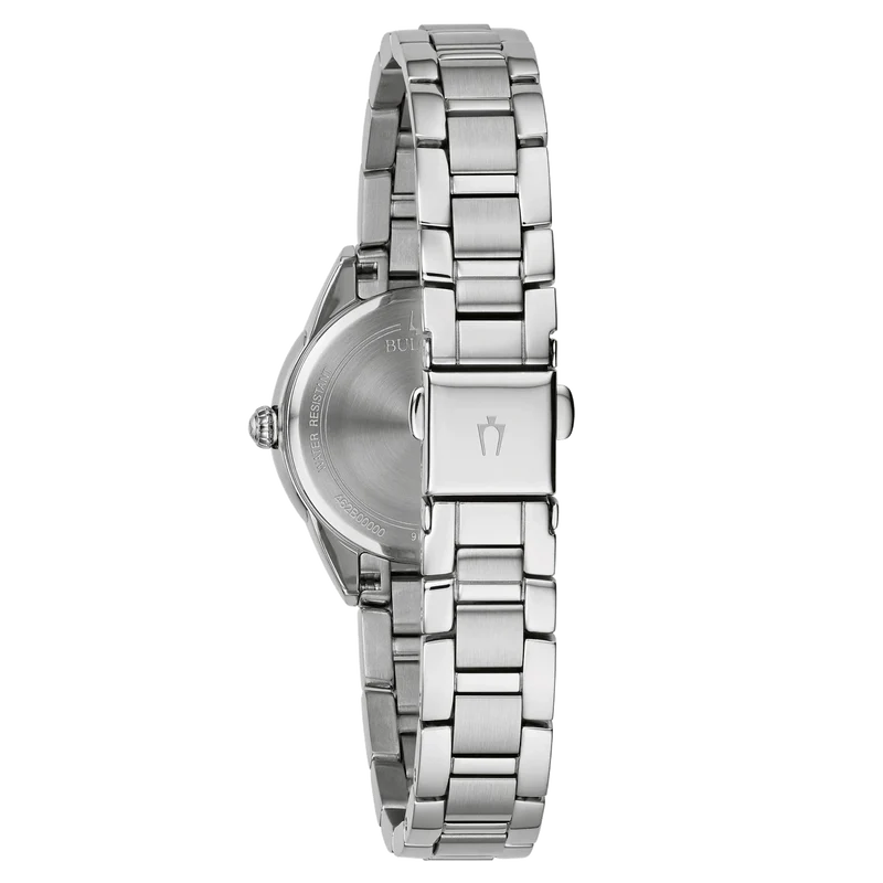 Bulova Sutton 96P253 Damenuhr • Diamant-Zifferblatt • Türkises Design