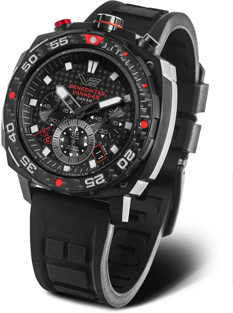 Vostok Europe Rocket N1 VK67-650J740 Herrenuhr • Titan-Gehäuse • K1-Sicherheitsglas