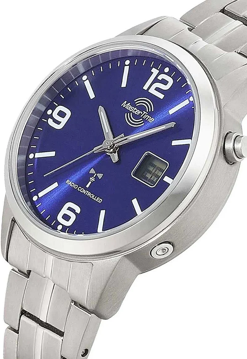 Master Time Titan MTLT-10902-32M Damenuhr • Funkpräzision • Ultraleichtes Titan