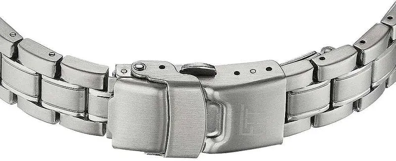 Eco Tech Time ELS-11504-22M Damenuhr • Solar Funk • Edelstahl