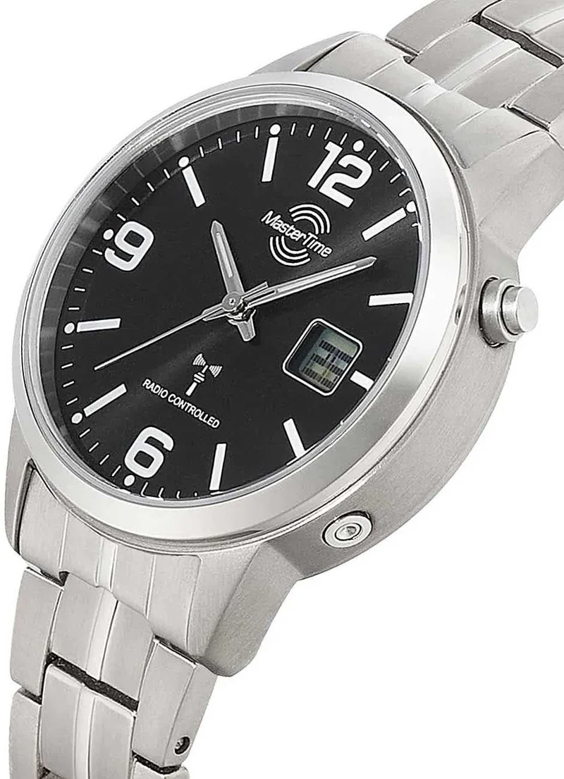Master Time Expert Funk MTLT-10901-22M Damenuhr • Präzise Funktechnologie • Leichtes Titan