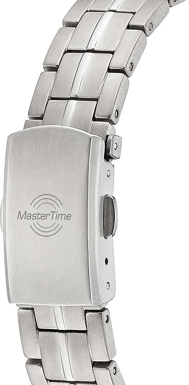 Master Time Expert Funk MTLT-10901-22M Damenuhr • Präzise Funktechnologie • Leichtes Titan