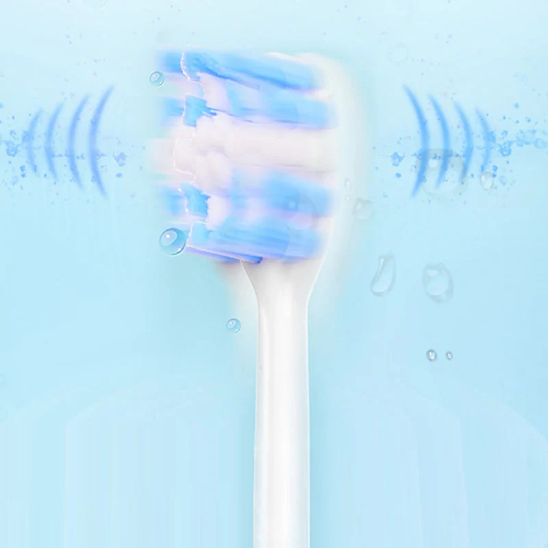 Elektrische Tandenborstel 40.000 Trillingen 6 Poetsmodi IPX7 Waterbestendig Timer Oplaadbaar Wit Zwart Roze | Sansoti