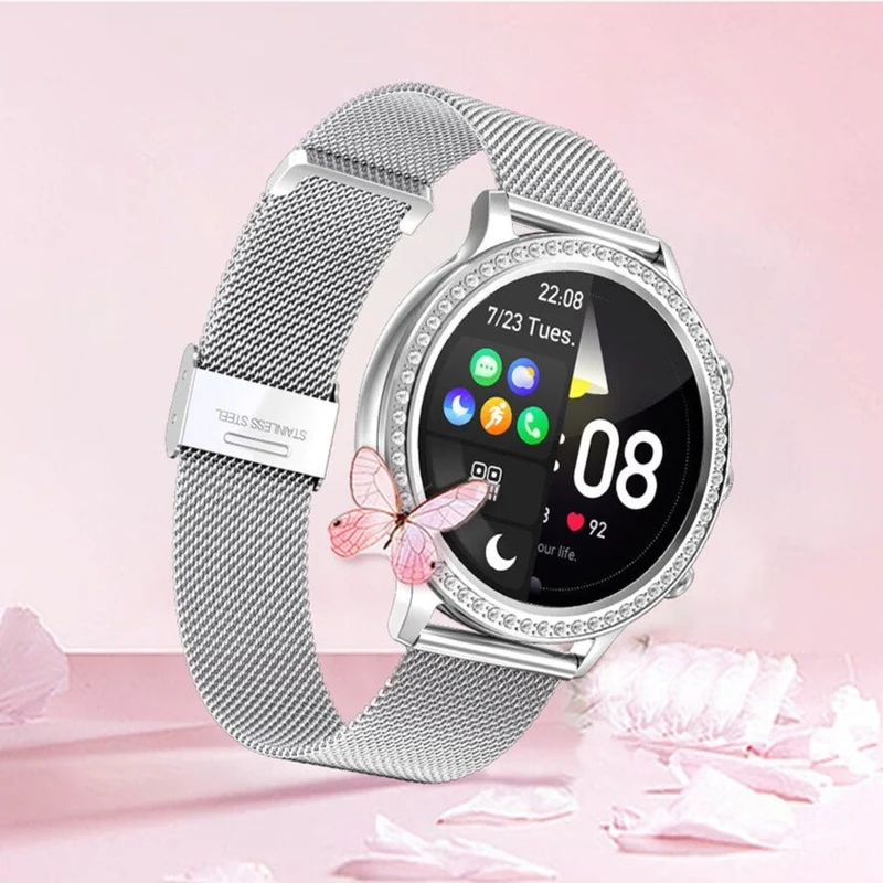 Digitaal Polshorloge met Gezondheidssensor Touchscreen Waterdicht IP68 Noodoproep 14 Dagen Batterij Smartwatch | Sansoti