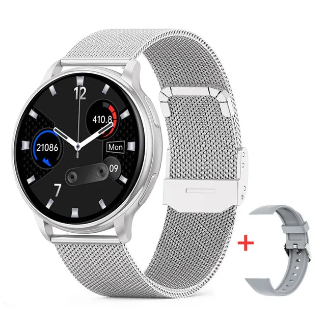 Digitaal Polshorloge met Gezondheidssensor Touchscreen Waterdicht IP68 Noodoproep 14 Dagen Batterij Smartwatch | Sansoti