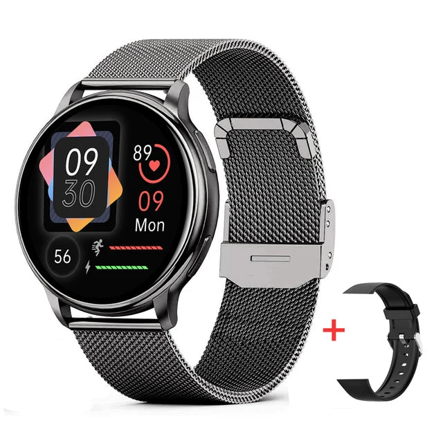 Digitaal Polshorloge met Gezondheidssensor Touchscreen Waterdicht IP68 Noodoproep 14 Dagen Batterij Smartwatch | Sansoti