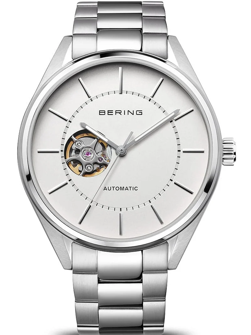 Bering Automatic 16743-704 Herrenuhr Silber • Saphirglas • Premium Slim Automatikwerk