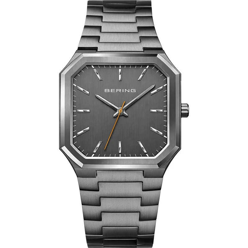 Bering Classic 16535-777 Herren Armbanduhr Grau • Saphirglas • Skandinavisches Design