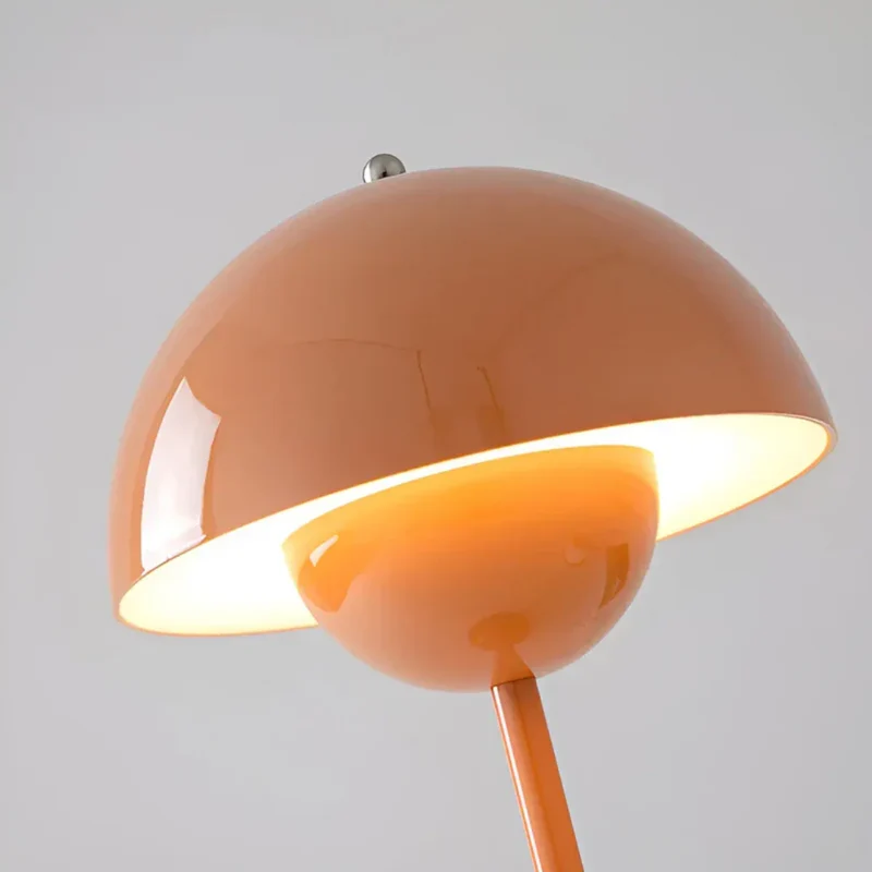 Oplaadbare Tafellamp Ø16×H29,5cm Touch-Bediening 3 Lichtmodi Modern Design Draadloos Roestvrij Staal | Sansoti