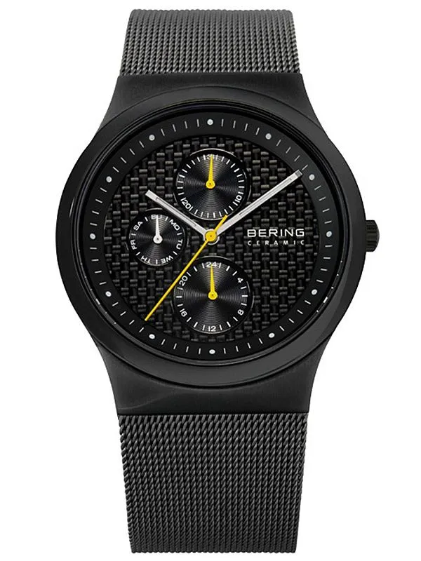 Bering Ceramic 32139-222 Herren Armbanduhr • Saphirglas • Multifunktion