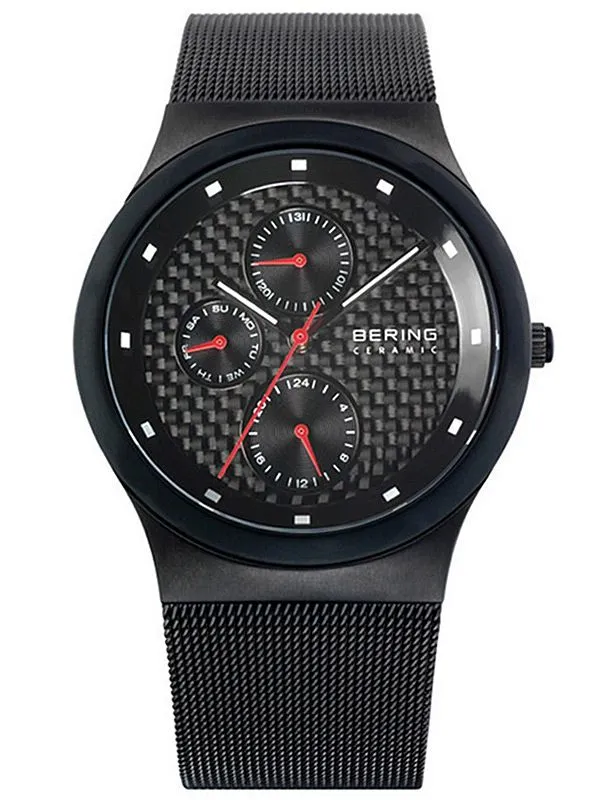 Bering Classic 32139-309 Herren Armbanduhr Schwarz • Saphirglas • Keramiklünette