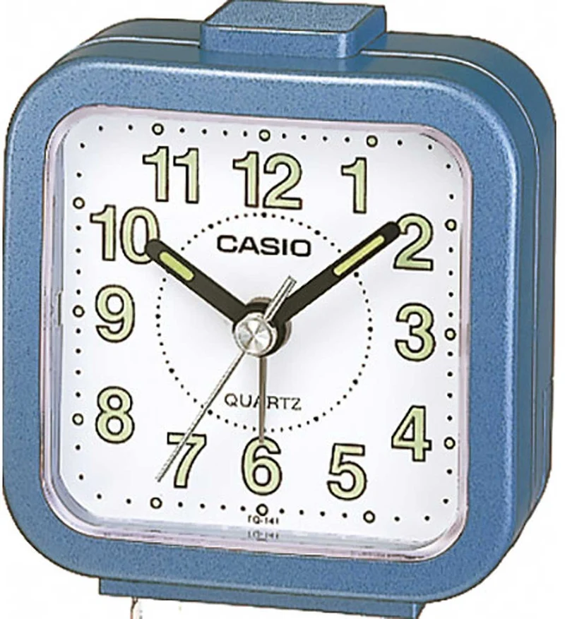 Casio Analoger Reisewecker 6.4 x 6.7 x 3.4 cm Kunststoff • Reisewecker • Piepton-Alarm