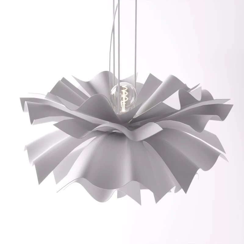 Sculpturale Bloemvormige LED Kroonluchter Met Zachte Lichtverdeling | Sansoti