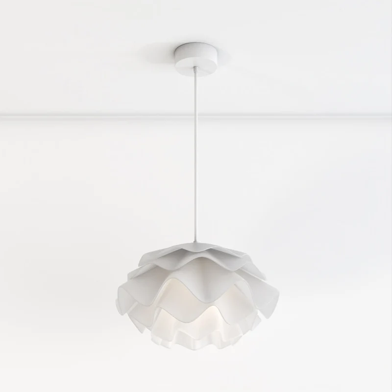 Sculpturale Bloemvormige LED Kroonluchter Met Zachte Lichtverdeling | Sansoti