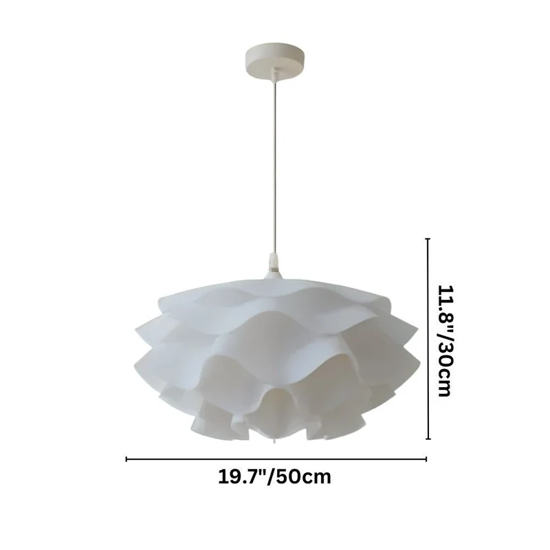 Sculpturale Bloemvormige LED Kroonluchter Met Zachte Lichtverdeling | Sansoti