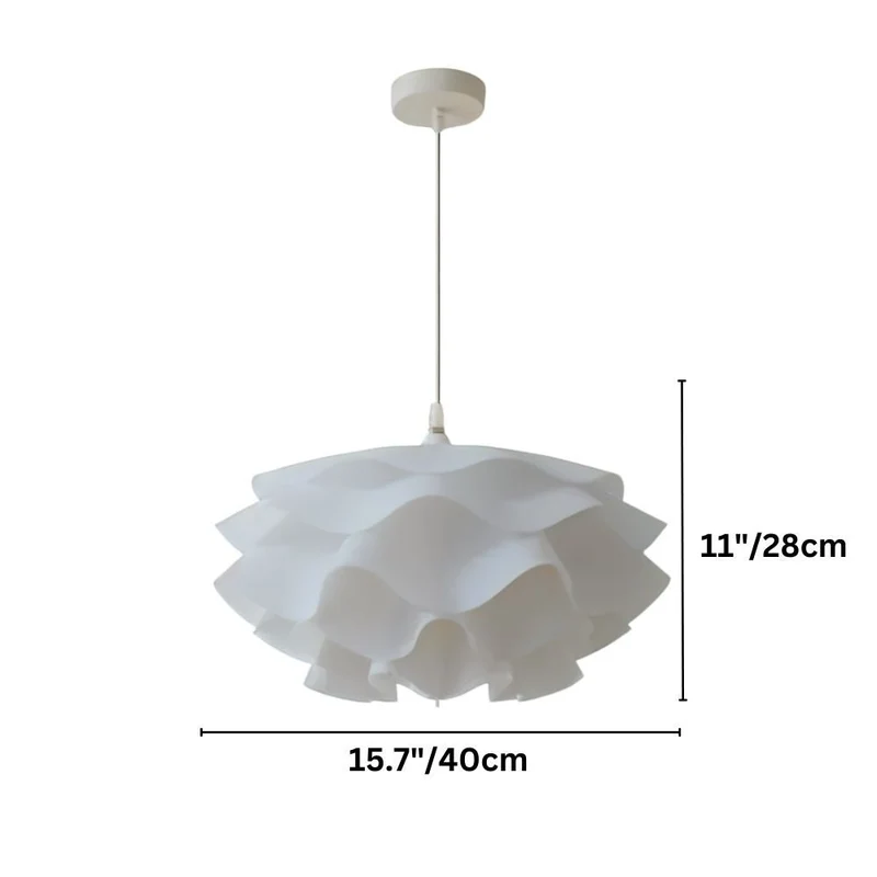 Sculpturale Bloemvormige LED Kroonluchter Met Zachte Lichtverdeling | Sansoti