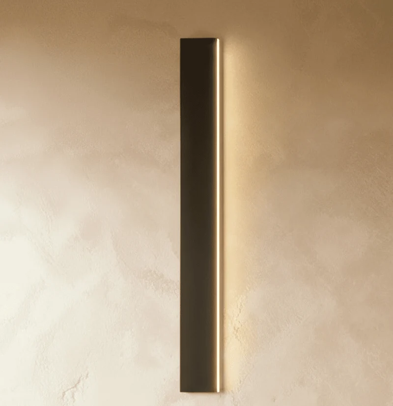 Moderne LED Wandlamp Voor Binnen En Buiten Met Strak Lijnontwerp | Sansoti