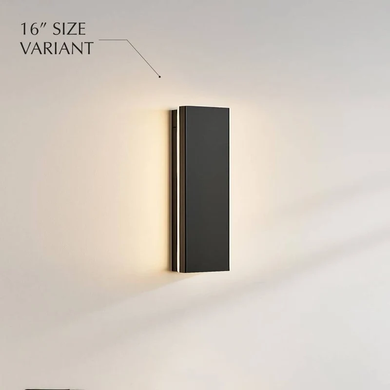 Moderne LED Wandlamp Voor Binnen En Buiten Met Strak Lijnontwerp | Sansoti