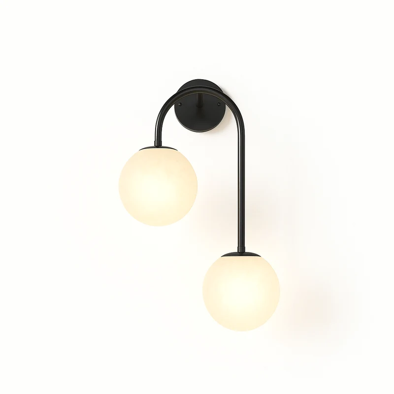 Alabaster Hanglamp Van Natuursteen Met Zachte Warme Gloed En Sculpturaal Design | Sansoti