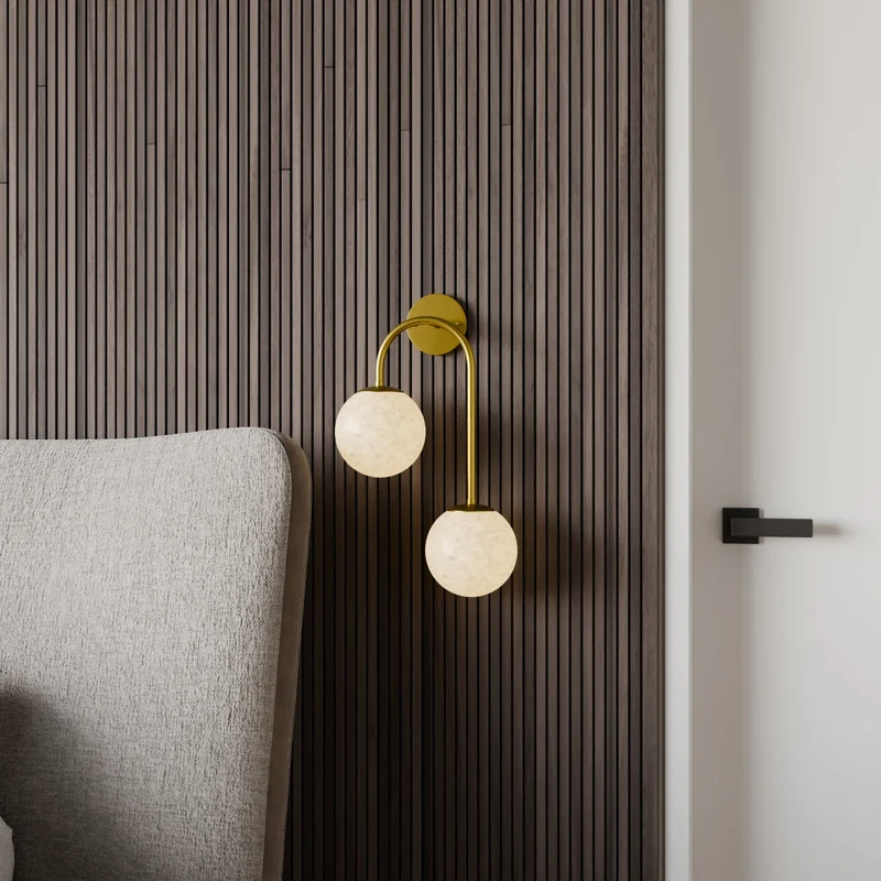 Alabaster Hanglamp Van Natuursteen Met Zachte Warme Gloed En Sculpturaal Design | Sansoti