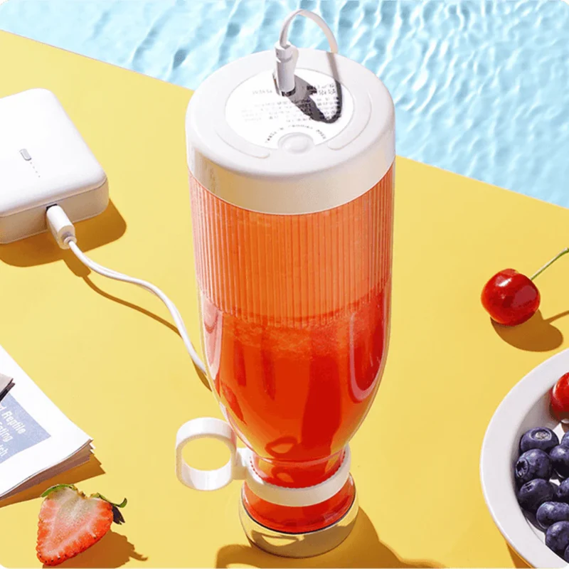 Draagbare Smoothie Blender Met Oplaadbare Accu Voor Onderweg | Sansoti