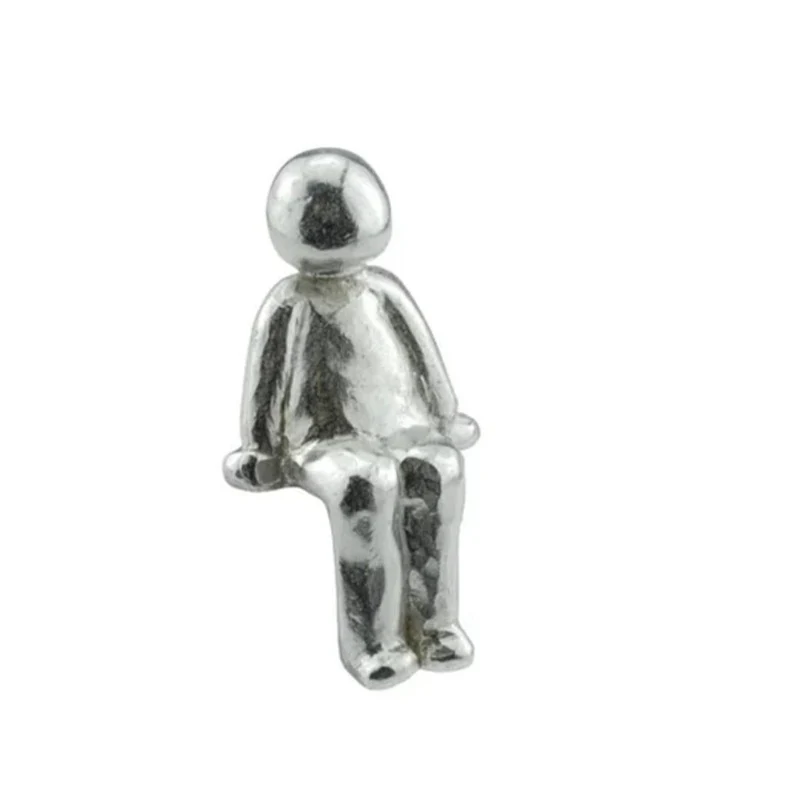 Decoratief Beeld Hond Metaal Zilver Tafeldecoratie Woonkamer Boekenplank Modern Minimalistisch Cadeau Interieur | Sansoti