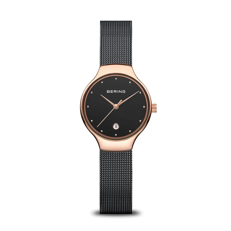 Bering Classic 13326-262 Damen Armbanduhr Roségold • Saphirglas • Milanaise-Armband