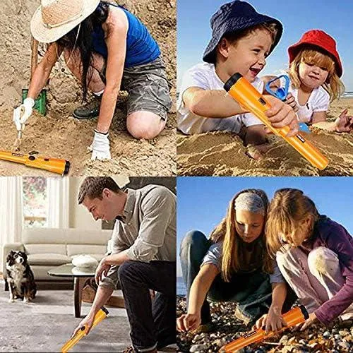 Professionele Metaaldetector Handheld IP66 Waterdicht Pinpointer Zoekgereedschap voor Outdoor Schatten | Sansoti