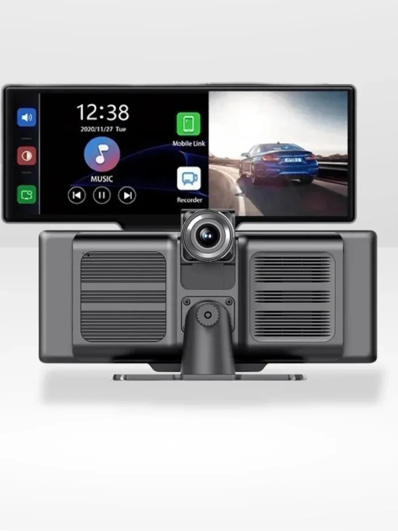 Carplay Scherm met Dashcam 10,26 Inch Touchscreen GPS Bluetooth WiFi Handsfree Spraakbediening Auto Multimedia | Sansoti