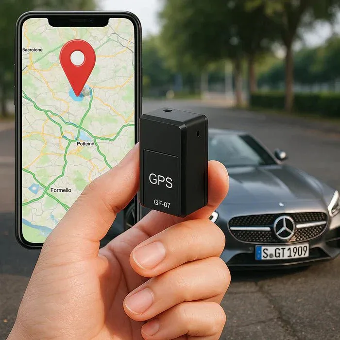 Compact Magnetisch GPS Volgsysteem voor Auto Wereldwijd Real-Time Tracking Zonder Abonnement Voertuigbeveiliging | Sansoti