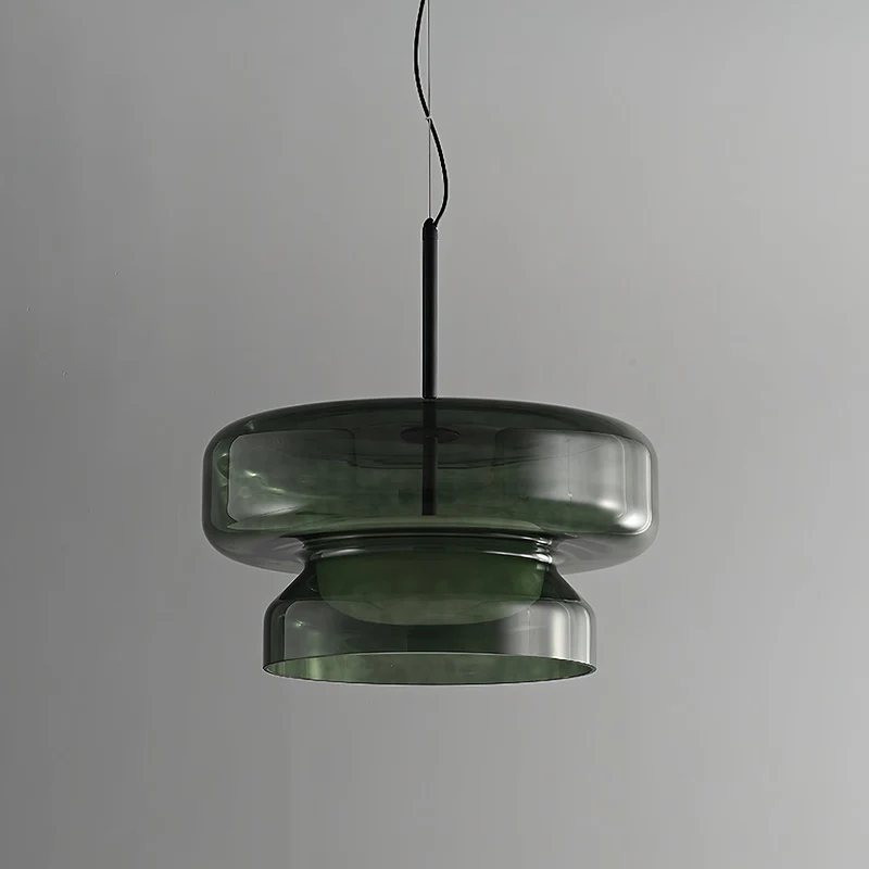 Hanglamp Glas Metaal LED Retro Bruin Eettafel Woonkamer Verstelbaar Snoer Design Verlichting Modern Interieur | Sansoti