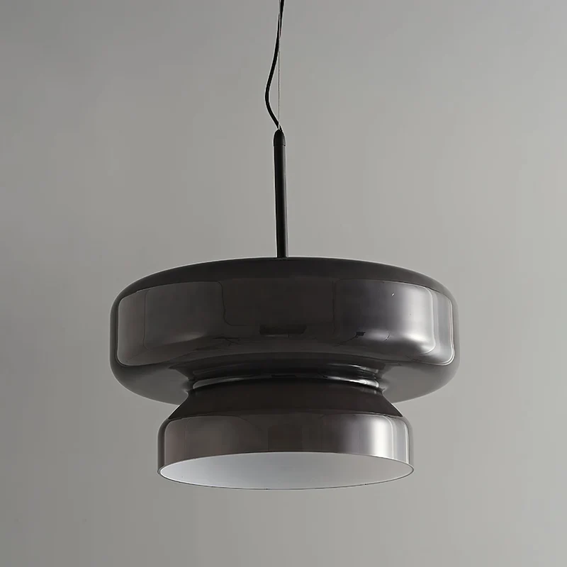 Hanglamp Glas Metaal LED Retro Bruin Eettafel Woonkamer Verstelbaar Snoer Design Verlichting Modern Interieur | Sansoti