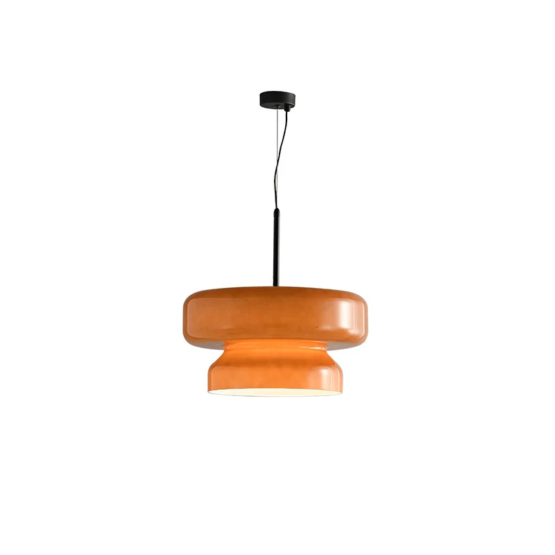 Hanglamp Glas Metaal LED Retro Bruin Eettafel Woonkamer Verstelbaar Snoer Design Verlichting Modern Interieur | Sansoti