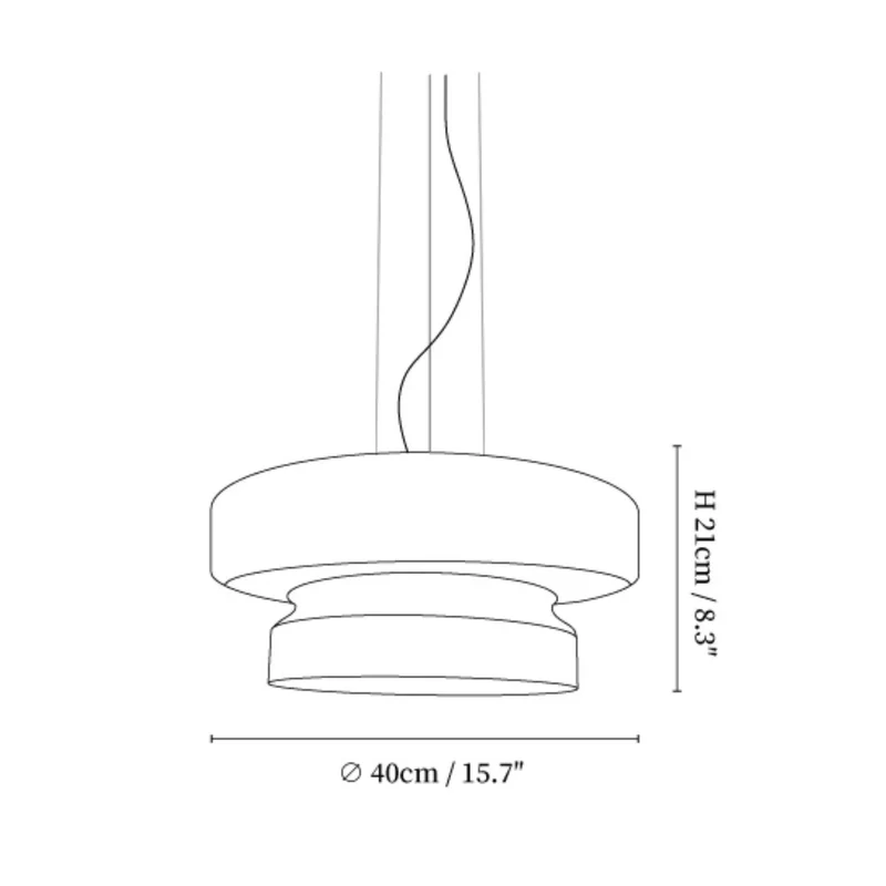 Hanglamp Glas Metaal LED Retro Bruin Eettafel Woonkamer Verstelbaar Snoer Design Verlichting Modern Interieur | Sansoti