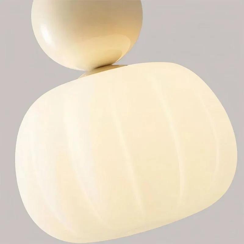 Scullon Hanglamp Metaal PMMA Beige Eettafel Woonkamer Design Verlichting Moderne Hanglamp Glaslook | Sansoti