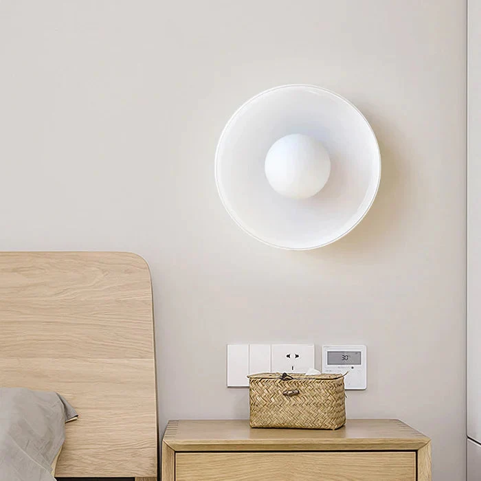 Mulon Plafondlamp en Wandlamp Glas G9 Amber Woonkamer Slaapkamer Design Verlichting Modern Rond | Sansoti